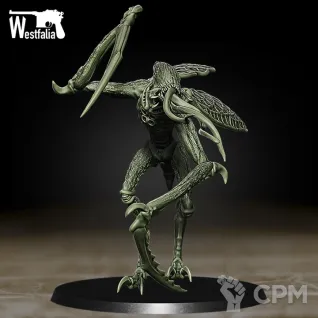 Описание картинки Seething Black - Pit Locusts от Manufactorum76 по цене 1 850руб | Свободный Рынок Миниатюр - СРМ
