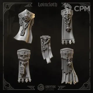 Описание картинки Black Templars - Loincloths 2 от Мастерская террейна по цене 150руб | Свободный Рынок Миниатюр - СРМ