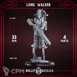 Описание картинки Long Walker от PocketSized Prints по цене 200руб | Свободный Рынок Миниатюр - СРМ