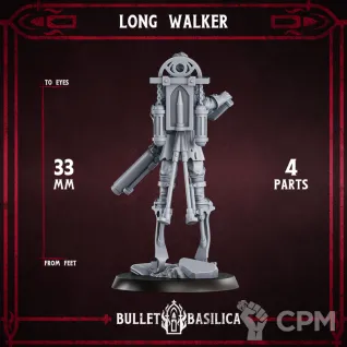 Описание картинки Long Walker от PocketSized Prints по цене 200руб | Свободный Рынок Миниатюр - СРМ