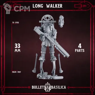 Описание картинки Long Walker от PocketSized Prints по цене 200руб | Свободный Рынок Миниатюр - СРМ