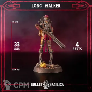 Описание картинки Long Walker от PocketSized Prints по цене 200руб | Свободный Рынок Миниатюр - СРМ