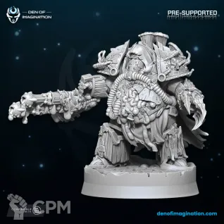 Описание картинки Chaos Plague - Lord от PocketSized Prints по цене 450руб | Свободный Рынок Миниатюр - СРМ
