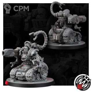 Описание картинки MECHANIC ADEPT CRAWL BREAKERS от PocketSized Prints по цене 875руб | Свободный Рынок Миниатюр - СРМ