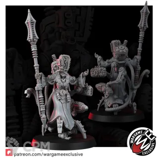 Описание картинки MECHANIC ADEPT EUREKA ARCHBISHOP PRIME от PocketSized Prints по цене 300руб | Свободный Рынок Миниатюр - СРМ
