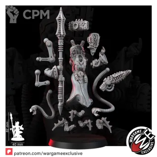 Описание картинки MECHANIC ADEPT EUREKA ARCHBISHOP PRIME от PocketSized Prints по цене 300руб | Свободный Рынок Миниатюр - СРМ