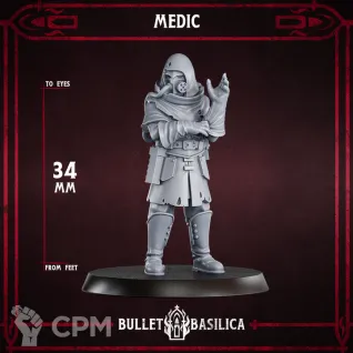 Описание картинки Medic от PocketSized Prints по цене 170руб | Свободный Рынок Миниатюр - СРМ