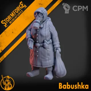 Описание картинки Babushka от PocketSized Prints по цене 170руб | Свободный Рынок Миниатюр - СРМ