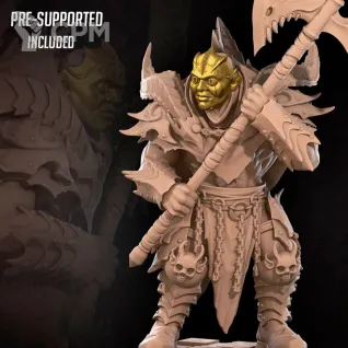 Описание картинки Masked Warrior от PocketSized Prints по цене 200руб | Свободный Рынок Миниатюр - СРМ