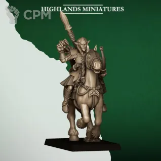 Описание картинки Mounted Feral Archers от Бруталити по цене 3 200руб | Свободный Рынок Миниатюр - СРМ