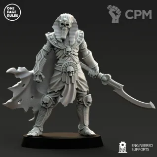 Описание картинки Tomb kings Tomb King от Knight of Light по цене 100руб | Свободный Рынок Миниатюр - СРМ