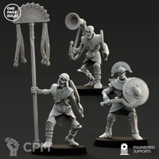 Описание картинки Tomb Kings Skeleton Warriors от Knight of Light по цене 1 000руб | Свободный Рынок Миниатюр - СРМ