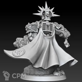 Описание картинки Grey Knights Decimus Falon от Мастерская террейна по цене 350руб | Свободный Рынок Миниатюр - СРМ