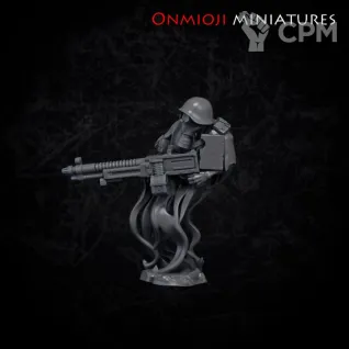 Описание картинки Undead soldier - 8 от PocketSized Prints по цене 170руб | Свободный Рынок Миниатюр - СРМ