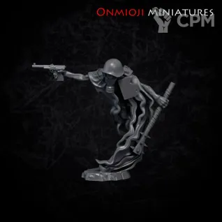 Описание картинки Undead soldier - 5 от PocketSized Prints по цене 170руб | Свободный Рынок Миниатюр - СРМ