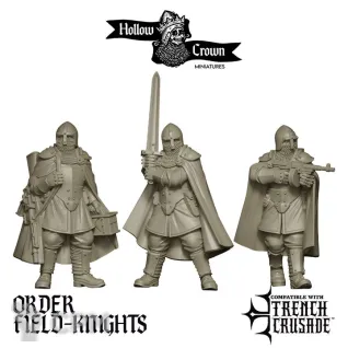 Описание картинки Cruciform Order  Field-Knights от PocketSized Prints по цене 500руб | Свободный Рынок Миниатюр - СРМ