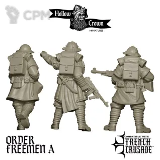 Описание картинки Cruciform Order Freemen A от PocketSized Prints по цене 500руб | Свободный Рынок Миниатюр - СРМ