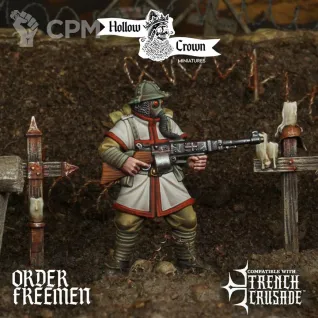 Описание картинки Cruciform Order Freemen A от PocketSized Prints по цене 500руб | Свободный Рынок Миниатюр - СРМ