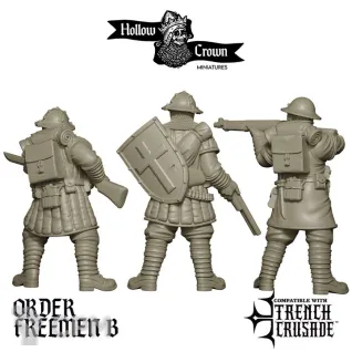 Описание картинки Cruciform Order  Freemen B от PocketSized Prints по цене 500руб | Свободный Рынок Миниатюр - СРМ