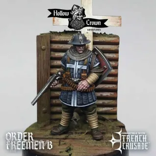 Описание картинки Cruciform Order  Freemen B от PocketSized Prints по цене 500руб | Свободный Рынок Миниатюр - СРМ
