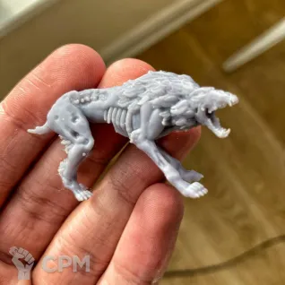 Описание картинки Dire Wolves от Мастерская террейна по цене 1 350руб | Свободный Рынок Миниатюр - СРМ