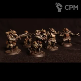 Описание картинки Trench Crusade Shock troopers от Studio Cockatoo по цене 825руб | Свободный Рынок Миниатюр - СРМ
