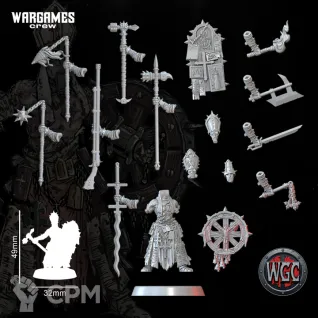 Описание картинки Penitence Marshal от PocketSized Prints по цене 225руб | Свободный Рынок Миниатюр - СРМ