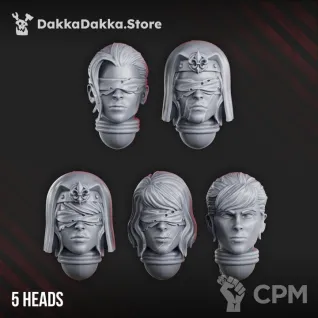 Описание картинки Poenitentiam Battle Sisters Squad (build kit) от Бруталити по цене 950руб | Свободный Рынок Миниатюр - СРМ