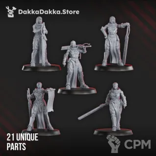 Описание картинки Poenitentiam Battle Sisters Squad (build kit) от Бруталити по цене 950руб | Свободный Рынок Миниатюр - СРМ