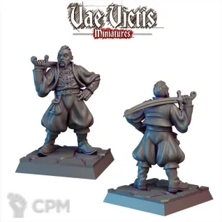 Описание картинки Prebuilt Fantasy Cossacks Warband от PocketSized Prints по цене 1 500руб | Свободный Рынок Миниатюр - СРМ