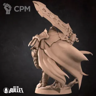 Описание картинки Red Demon Rider от PocketSized Prints по цене 250руб | Свободный Рынок Миниатюр - СРМ