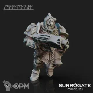 Описание картинки Legio Custodes Sagittarum Custodians от Studio Cockatoo по цене 1 210руб | Свободный Рынок Миниатюр - СРМ