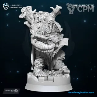 Описание картинки Chaos Plague - Plague Scrib от PocketSized Prints по цене 350руб | Свободный Рынок Миниатюр - СРМ