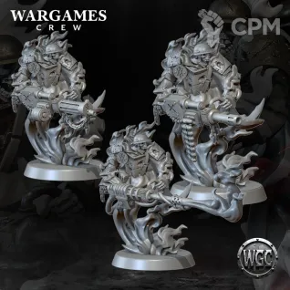 Описание картинки Saintless Guard Shooting version #1 от PocketSized Prints по цене 350руб | Свободный Рынок Миниатюр - СРМ