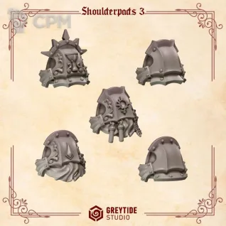 Описание картинки Blood Angels - Shoulderpads 3 от Мастерская террейна по цене 150руб | Свободный Рынок Миниатюр - СРМ