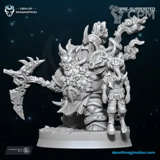 Описание картинки Lord of Sickness от PocketSized Prints по цене 500руб | Свободный Рынок Миниатюр - СРМ