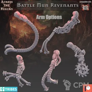 Описание картинки Battle Nun Revenants от PocketSized Prints по цене 750руб | Свободный Рынок Миниатюр - СРМ