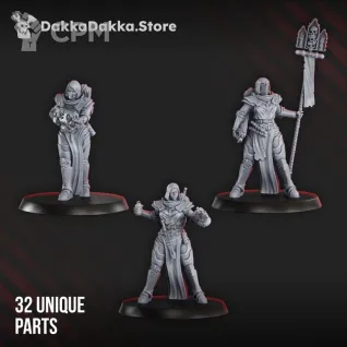 Описание картинки War Sisters Novice Squad (build kit) 6 шт. от Бруталити по цене 1 100руб | Свободный Рынок Миниатюр - СРМ