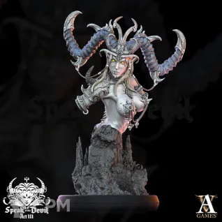 Описание картинки Illyra'vash - Bust от HoujouSatoko по цене 1 955руб | Свободный Рынок Миниатюр - СРМ