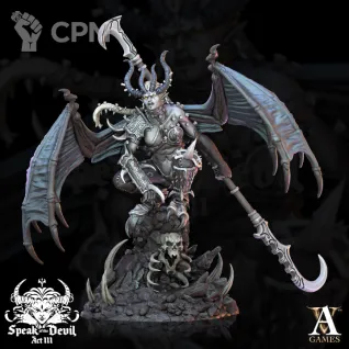 Описание картинки Temptress of Illyra'vash от HoujouSatoko по цене 460руб | Свободный Рынок Миниатюр - СРМ