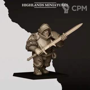 Описание картинки Sunland Ogres with Zweihander от Manufactorum76 по цене 1 500руб | Свободный Рынок Миниатюр - СРМ