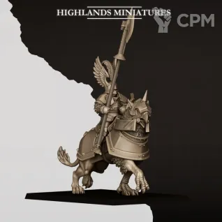 Описание картинки Sunland Wingless Gryphons Knights от Manufactorum76 по цене 600руб | Свободный Рынок Миниатюр - СРМ
