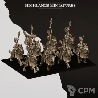 Описание картинки Sunland Wingless Gryphons Knights от Manufactorum76 по цене 600руб | Свободный Рынок Миниатюр - СРМ