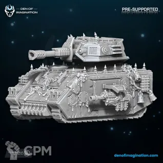 Описание картинки Battle Tank Multipart Set от PocketSized Prints по цене 4 000руб | Свободный Рынок Миниатюр - СРМ