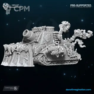 Описание картинки Plague Tank Multipart Set от PocketSized Prints по цене 4 000руб | Свободный Рынок Миниатюр - СРМ