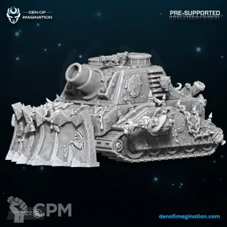 Описание картинки Plague Tank Multipart Set от PocketSized Prints по цене 4 000руб | Свободный Рынок Миниатюр - СРМ