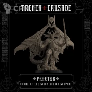 Описание картинки Praetor - Court of the Seven Headed Serpent от HoujouSatoko по цене 865руб | Свободный Рынок Миниатюр - СРМ