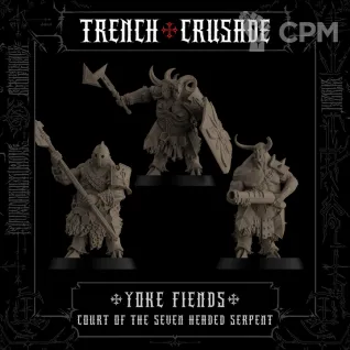 Описание картинки Yoke Fiends - Court of the Seven Headed Serpent от HoujouSatoko по цене 175руб | Свободный Рынок Миниатюр - СРМ