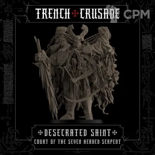 Описание картинки Desecrated Saint - Court of the Seven Headed Serpent от HoujouSatoko по цене 865руб | Свободный Рынок Миниатюр - СРМ