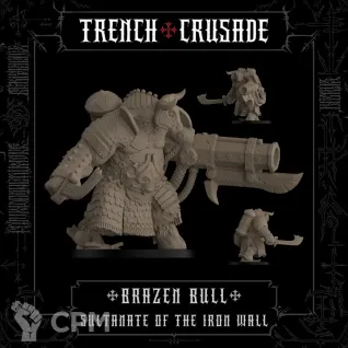 Описание картинки Brazen Bull от PocketSized Prints по цене 1 350руб | Свободный Рынок Миниатюр - СРМ